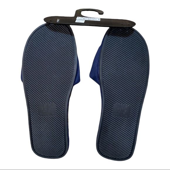 INC International Concepts Blue Tassels Slippers - Picture 2 of 2